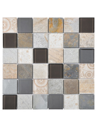 REV MALLA 30X30 ELEMENTS BEIGE